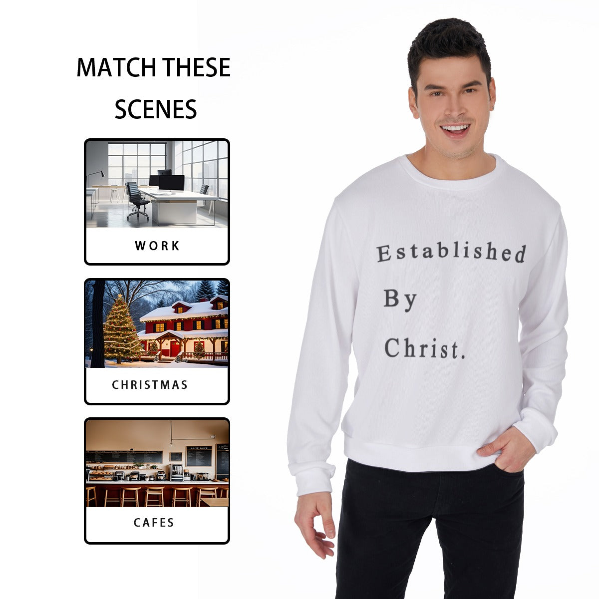 Christian Hand picked by Christ Sweater